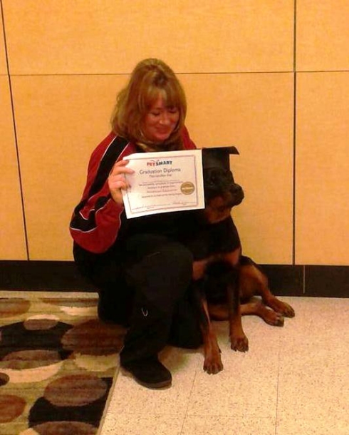 Kenzie earned her CGC with Cindy at 7 months old!
- Click for Larger View